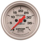 Autometer Ultra-Lite 2 1/16in Electrical 0-4000 PSI High Press Oil Pressure Gauge 94-07 Ford 7.3L thumbnail 8