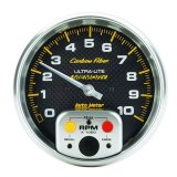 Autometer Carbon Fiber Series 5-inch Tachometer w/ Shift Light (Different Discount Structure -12%) thumbnail 5