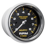 Autometer Marine Carbon Fiber 3-3/8in 8k RPM Tachometer thumbnail 9