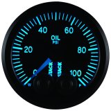 Autometer Stack Instruments Pro Control 52mm 0-100 PSI Oil Pressure Gauge - Black (1/8in NPTF Male) thumbnail 7