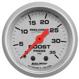 Autometer Ultra-Lite 52mm 35 PSI Mechanical Boost Gauge thumbnail 4