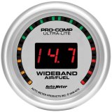 Autometer Ultra-Lite 52mm Digital Wideband Air/Fuel Ratio Street Gauge thumbnail 3