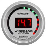 Autometer Ultra-Lite 52mm Digital Wideband Air/Fuel Ratio Street Gauge thumbnail 4