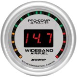 Autometer Ultra-Lite 52mm Digital Wideband Air/Fuel Ratio Street Gauge thumbnail 8