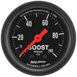 Autometer Z Series 52mm 0-100 PSI Mechanical Boost thumbnail 1