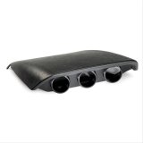 Autometer 05-09 Ford Mustang 52mm Black Triple Dash Pod thumbnail 1