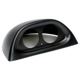 Autometer 94-04 Ford Mustang 52mm Black Dual Dash Pod thumbnail 1
