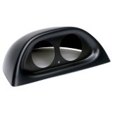 Autometer 94-04 Ford Mustang 52mm Black Dual Dash Pod thumbnail 2