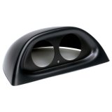 Autometer 94-04 Ford Mustang 52mm Black Dual Dash Pod thumbnail 4