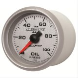 Autometer Ultra-Lite II 52mm 0-100 PSI Mechanical Oil Pressure Gauge thumbnail 3