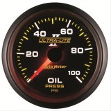 Autometer Ultra-Lite II 52mm 0-100 PSI Mechanical Oil Pressure Gauge thumbnail 4