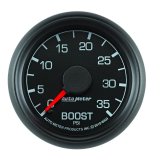 Autometer 99-07 Ford Powerstroke/SD Black Triple Pillar Gauge Kit thumbnail 5