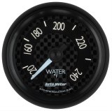 Autometer GT Series 52mm Mechanical 120-240 Deg F Water Temperature Gauge thumbnail 1