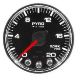 Autometer Diesel Gauge Kit A-Pillar 10-19 RAM Boost/EGT 60psi/2000 degree F Black Spek-Pro thumbnail 1