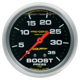 Autometer Pro-Comp 2 5/8in 0-35 PSI Liquid Filled Mech Boost Pressure Gauge thumbnail 4