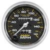 Autometer 3-3/8in Carbon Fiber 0-160MPH Mechanical Speedometer thumbnail 6