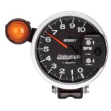 Autometer 5 inch 10K RPM w/ Monster Shift Lite / Memory Pedestal Tachometer thumbnail 1