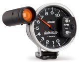 Autometer 5 inch 10K RPM w/ Monster Shift Lite / Memory Pedestal Tachometer thumbnail 4