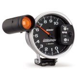 Autometer 5 inch 10K RPM w/ Monster Shift Lite / Memory Pedestal Tachometer thumbnail 9