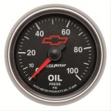 Autometer Sport-Comp II GM 52mm 0-100 PSI Mechanical Oil Pressure Gauge thumbnail 1