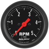 Autometer Z-Series 52mm 5000RPM In-Dash Tachometer thumbnail 4
