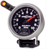 Autometer Sport-Comp II Quick Lite 3 3/4in 10K RPM Pedestal Tachometer thumbnail 4