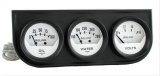 Autometer AutoGage Analog Console Oil/Water Temp/Volt 2in Gauges White Dial - Black Bezel thumbnail 1