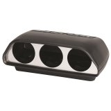 Autometer Triple 52mm Universal Fit Dash Top Pod thumbnail 2