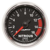 Autometer GS 2 1/16in. 1600PSI Nitrous Fuel Pressure Gauge thumbnail 3