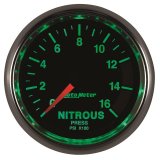 Autometer GS 2 1/16in. 1600PSI Nitrous Fuel Pressure Gauge thumbnail 9