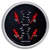 Autometer Designer Black 3-3/8in Quad Gauge - Fuel Level/Oil Pressure/Water Temperature/Voltmeter thumbnail 6