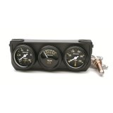 Autometer Auto Gauge Console Oil Pressure / WTMP / Volt. 1.5in 100 psi 280 Deg. 18V Mechanical BK thumbnail 3