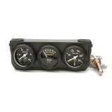 Autometer Auto Gauge Console Oil Pressure / WTMP / Volt. 1.5in 100 psi 280 Deg. 18V Mechanical BK thumbnail 4