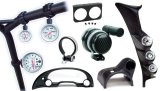 AutoMeter Gauge Mount A-Pillar Pod Right Hand Dual 2-1/16in. Honda Civic (2Dr.) 96-00 Ek thumbnail 5