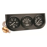 AutoMeter Gauge Console Oilp/Wtmp/Amp 2in. 100PSI/280 Deg. F/60A Blk Dial Blk Bzl Autogage thumbnail 3