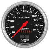 Autometer Sport-Comp GPS Speedometer 5in 225kmh thumbnail 3