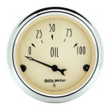AutoMeter 3-3/8in & 2-1/16in GPS Speedometer Antique Beige Gauge Kit - 5 Pc thumbnail 3
