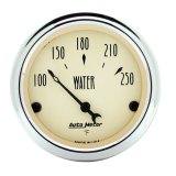 AutoMeter 3-3/8in & 2-1/16in GPS Speedometer Antique Beige Gauge Kit - 5 Pc thumbnail 5