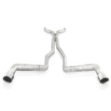 Stainless Works 10-15 Camaro 6.2L 3in Dual Chambered Catback System X-Pipe Factory Connect thumbnail 3
