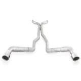 Stainless Works 10-15 Camaro 6.2L 3in Dual Chambered Catback System X-Pipe Factory Connect thumbnail 4
