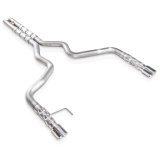 Stainless Works 2015-16 Mustang GT 3in Catback H-Pipe Retro Chambered Mufflers 2-1/2in Cores thumbnail 5