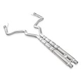 Stainless Works 2015-16 Mustang GT 3in Catback H-Pipe Retro Chambered Mufflers 2-1/2in Cores thumbnail 6