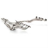 Stainless Works 2010-14 Ford F-150 Raptor 1-7/8in Primaries 3in High-Flow Cats X-Pipe thumbnail 1