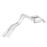 Stainless Works 2010-14 Raptor Exhaust 3in Chambered Mufflers Exits Behind Passenger Rear Tire thumbnail 3