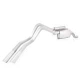 Stainless Works 2010-14 Raptor Exhaust 3in Chambered Mufflers Exits Behind Passenger Rear Tire thumbnail 4