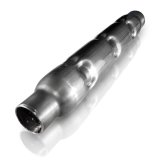 Stainless Works 3in CHAMBERED ROUND MUFFLER (MILL FINISH) thumbnail 5