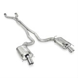 Stainless Works 2009-15 Cadillac CTS-V Wagon 3in Catback System X-Pipe S-Tube Mufflers 4in Tips thumbnail 1