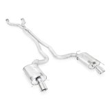 Stainless Works 2009-15 Cadillac CTS-V Wagon 3in Catback System X-Pipe S-Tube Mufflers 4in Tips thumbnail 3