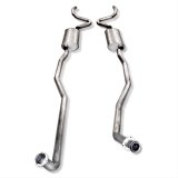 Stainless Works Chevy Chevelle Big Block 1968-72 Exhaust 2.5in Stainless thumbnail 2