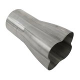 Stainless Works 4 way collector-1 3/4in inlet 3in od outlet thumbnail 1